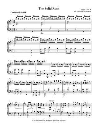 The Solid Rock (My Hope Is Built) - Piano Solo