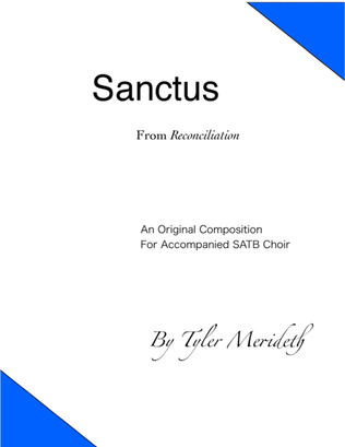 Sanctus from Reconciliation