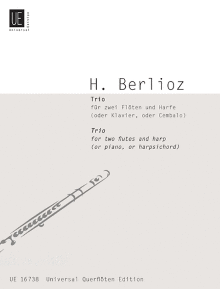 Hector Berlioz : Trio, 2flute/Hp
