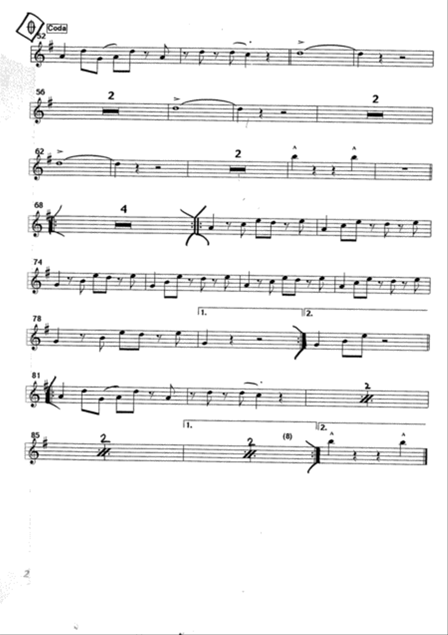 Mambo No. 5 (a Little Bit Of...) Jazz Ensemble scores gallery preview page 2