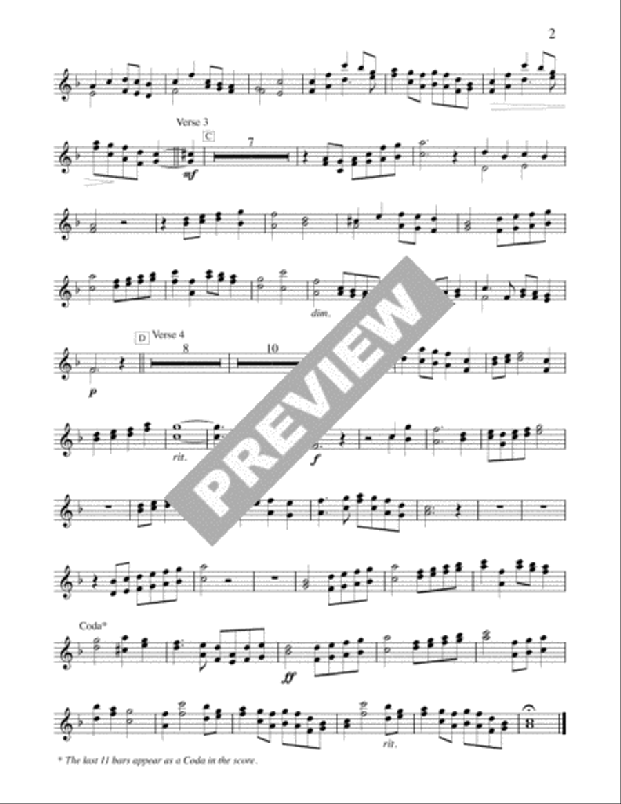 All Are Welcome - Woodwind edition Trombone scores gallery preview page 3