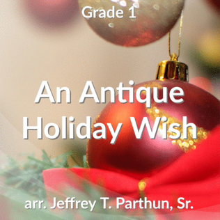 Book cover for An Antique Holiday Wish