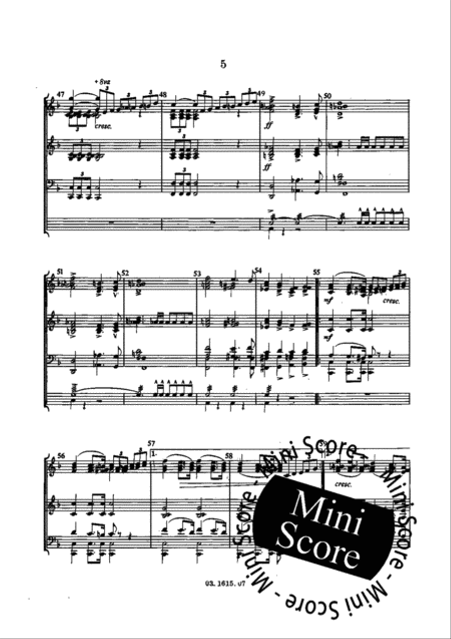Marche Heroique Concert Band scores gallery preview page 9