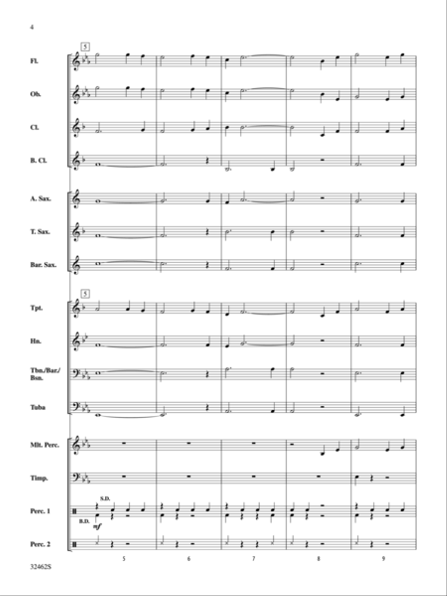 Belwin Beginning Band Kit #6 Concert Band scores gallery preview page 3