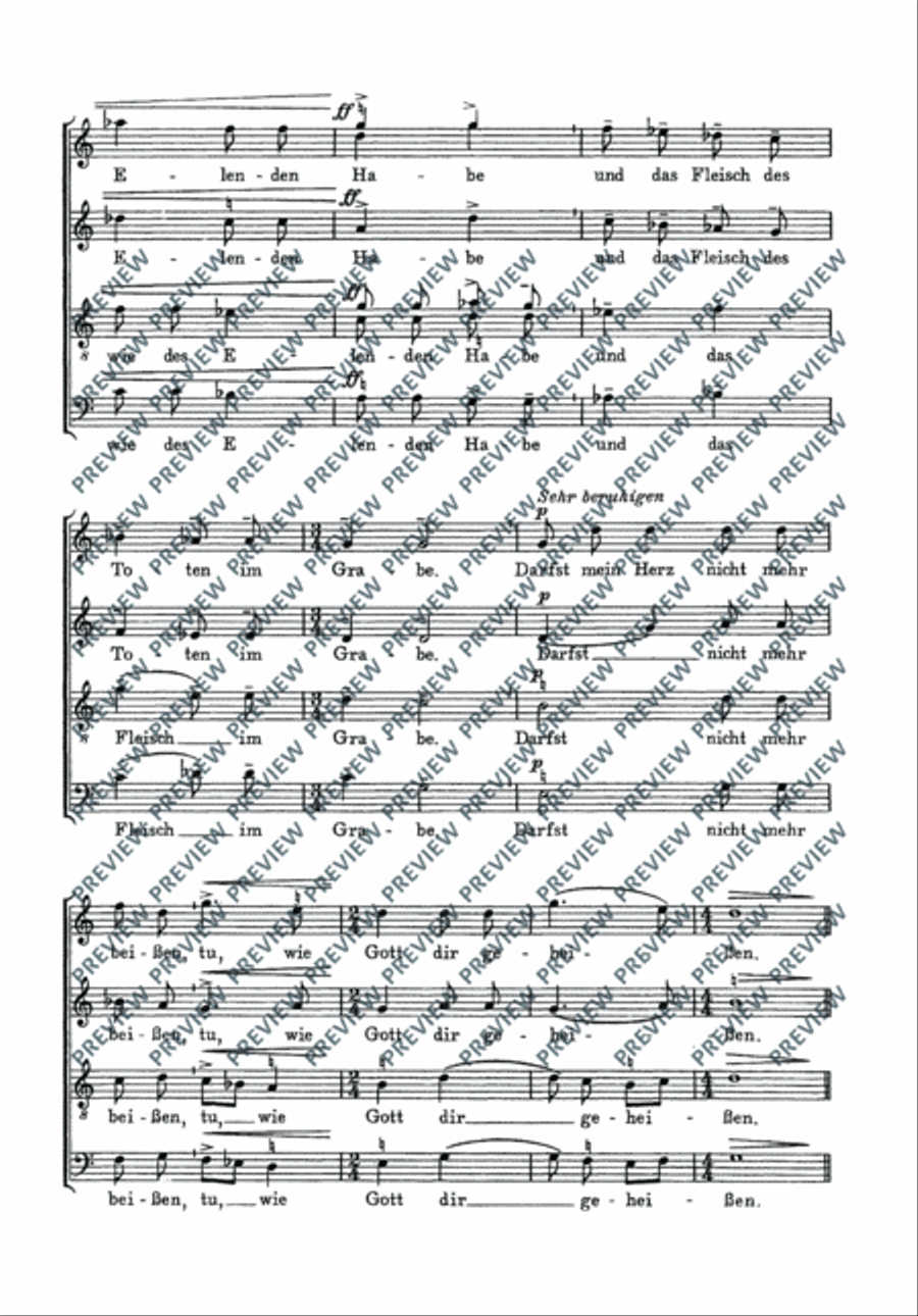 Magic and blessing Magic and blessing 4-Part scores gallery preview page 16