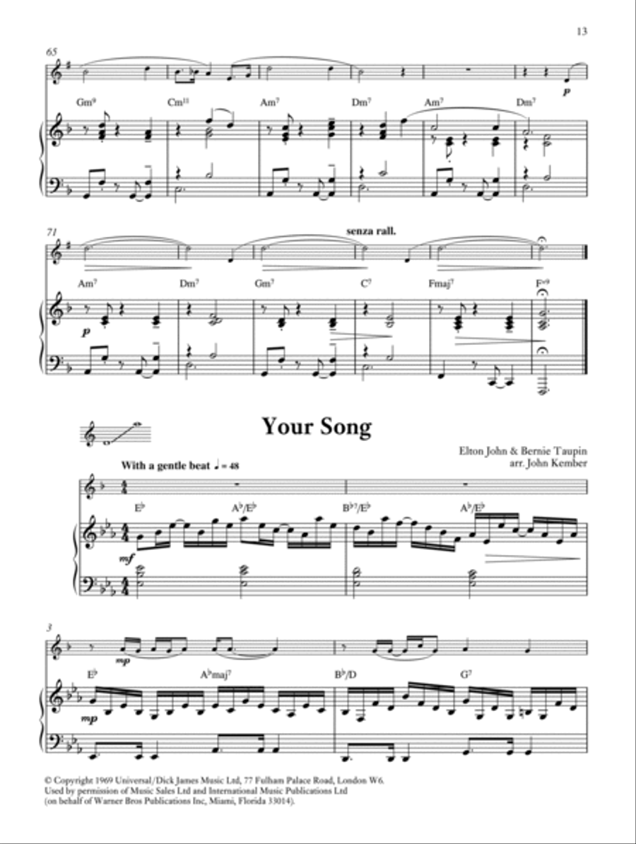 Play Ballads for Trumpet Cornet scores gallery preview page 3