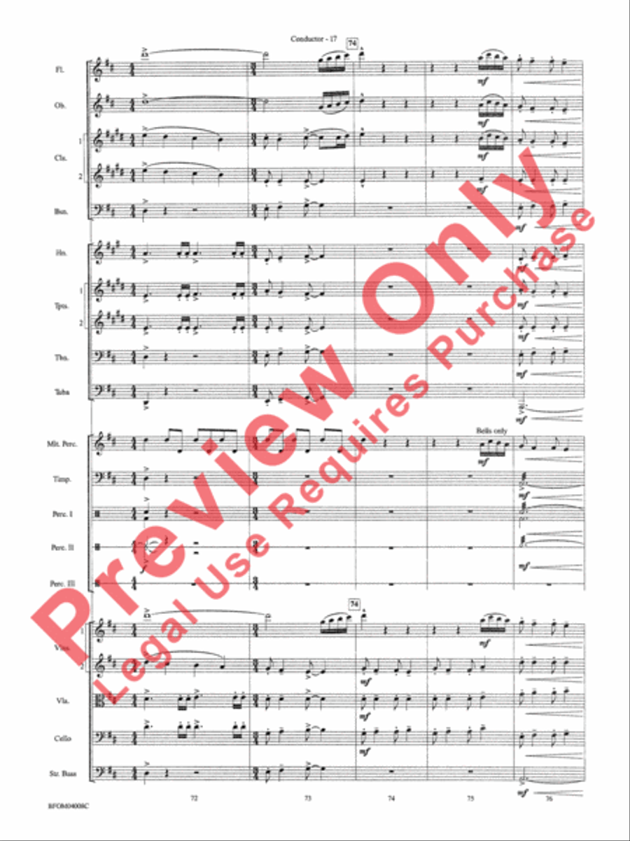 Bellingrath Gardens Full Orchestra scores gallery preview page 20