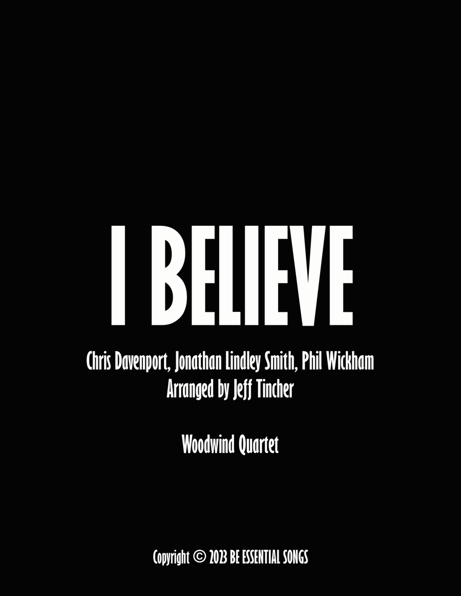 I Believe