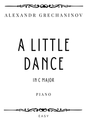 Book cover for Grechaninov - A Little Dance in C Major - Easy