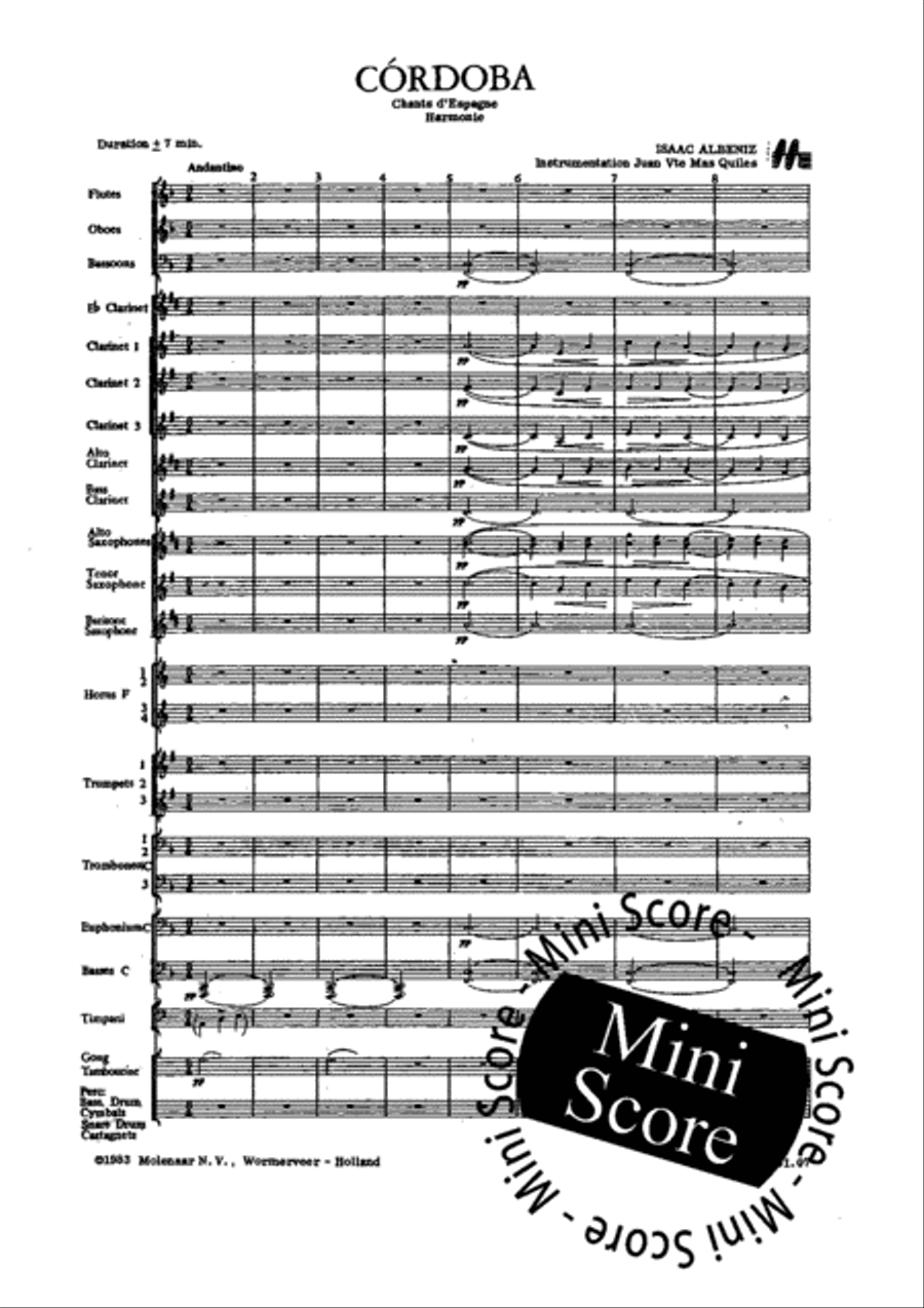Cordoba Concert Band scores gallery preview page 5