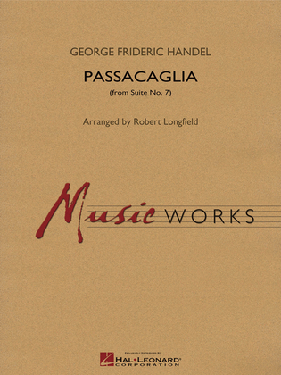 Book cover for Passacaglia (from Suite No. 7)