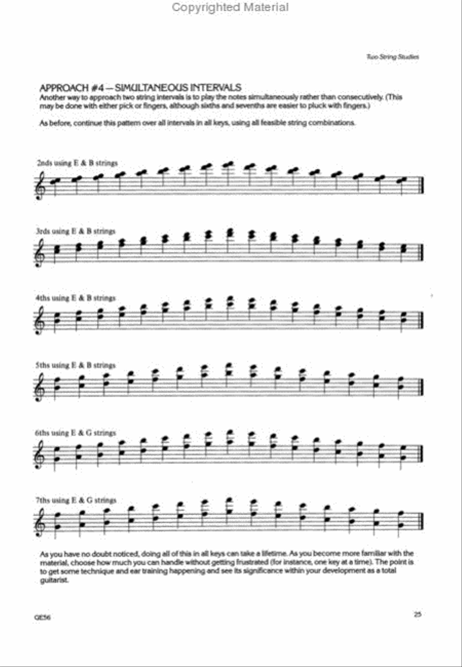 Approaching the Guitar Approaching the Guitar Guitar scores gallery preview page 3