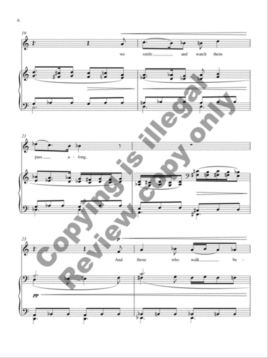 Through the Guarded Gate Through the Guarded Gate Mezzo-Soprano Voice scores gallery preview page 8