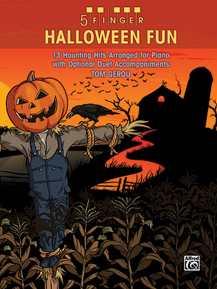 Book cover for 5 Finger Halloween Fun