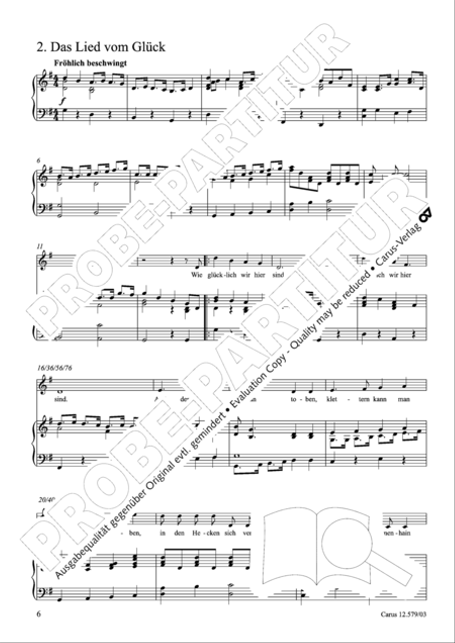 Der Garten des Riesen Der Garten des Riesen Children's Choir scores gallery preview page 7