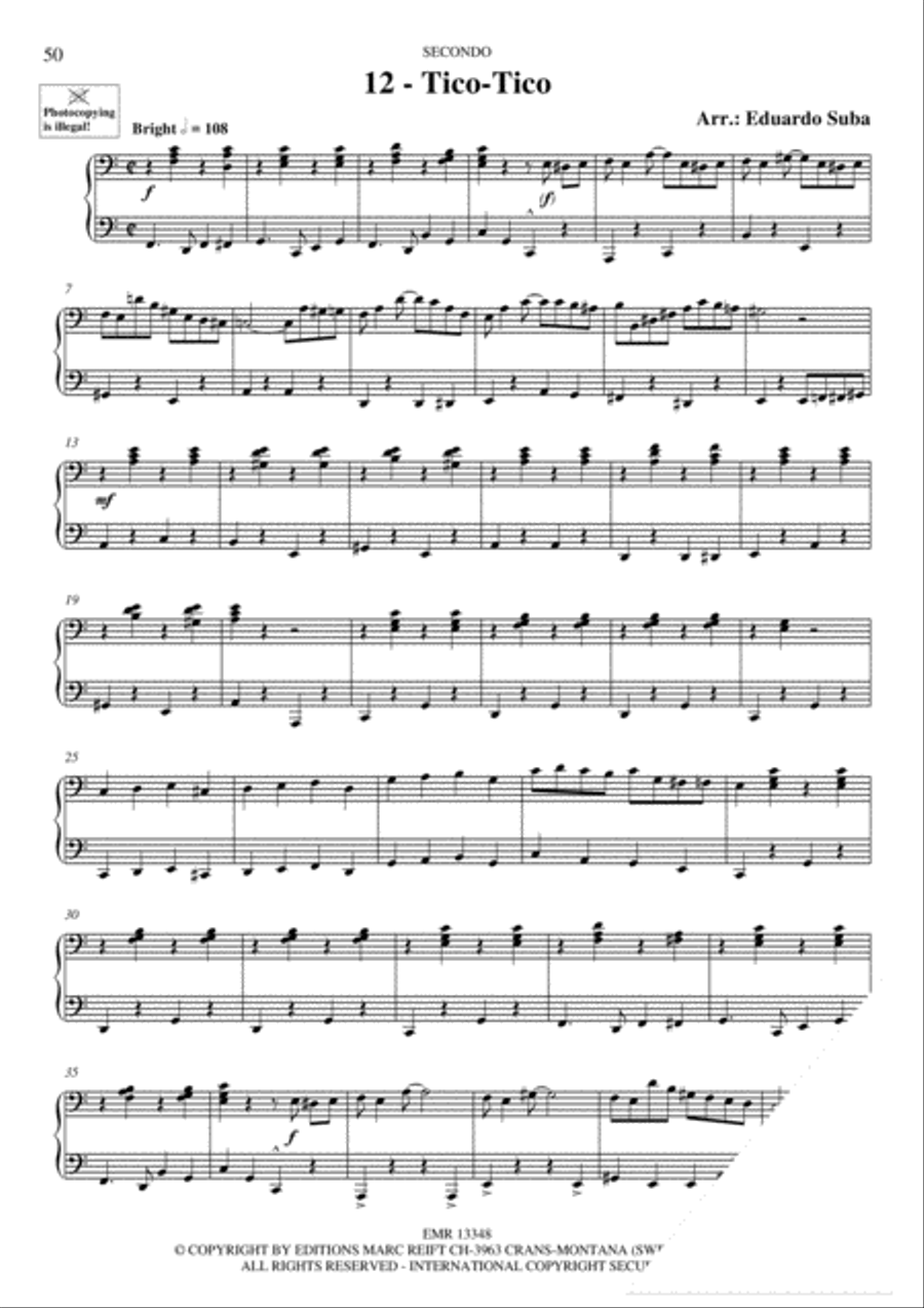 Piano Duets Greatest Hits Volume 3 - Medium Piano Duet scores gallery preview page 14
