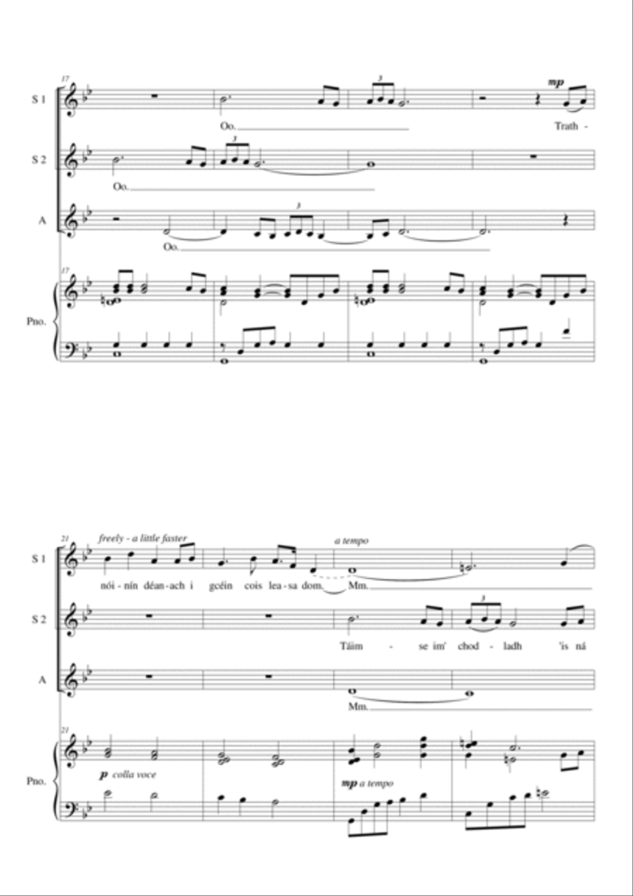 Táimse im' Chodladh SSA scores gallery preview page 4