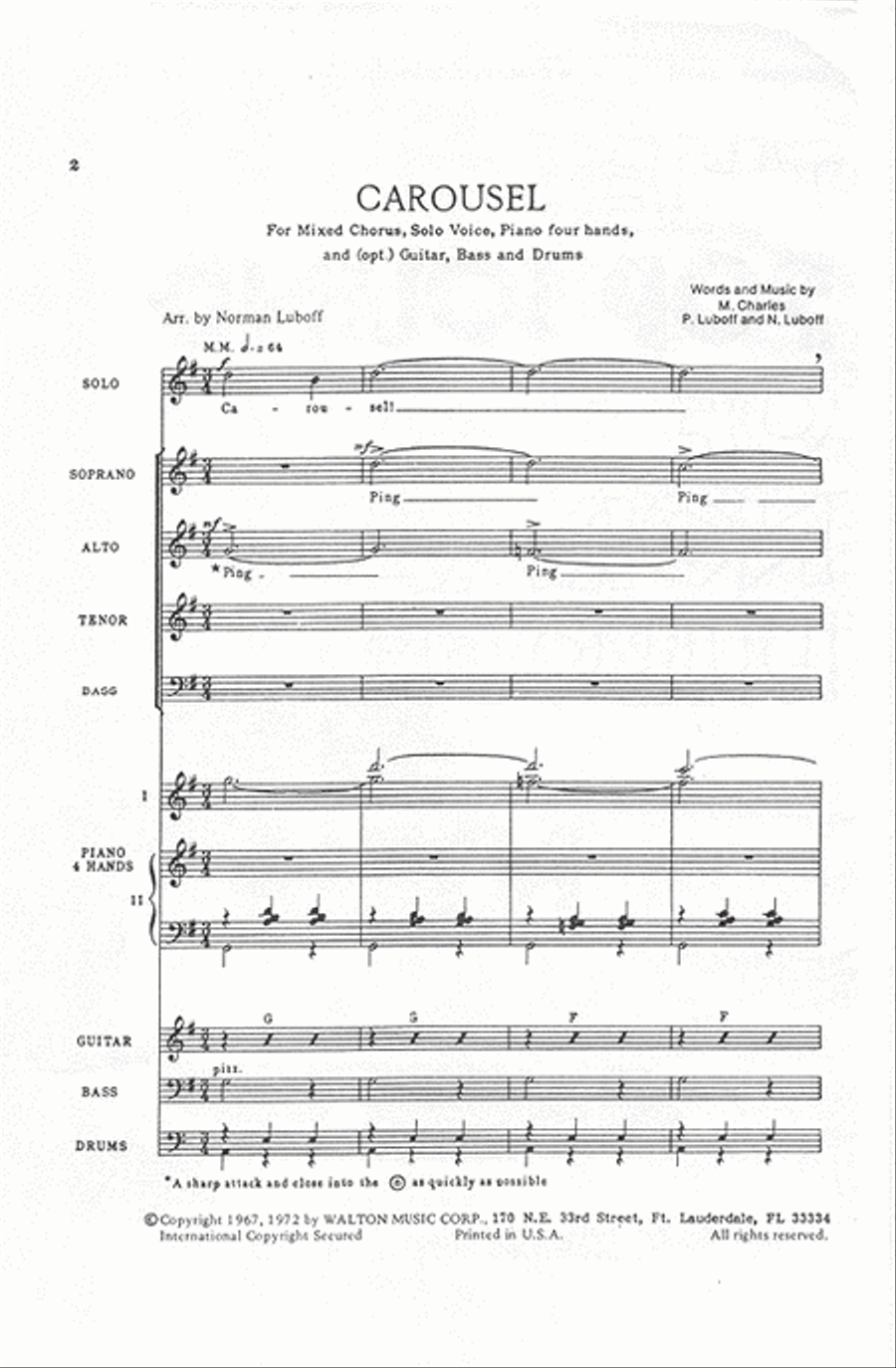 Carousel (Vocal Score) Carousel (Vocal Score) Divisi scores gallery preview page 2
