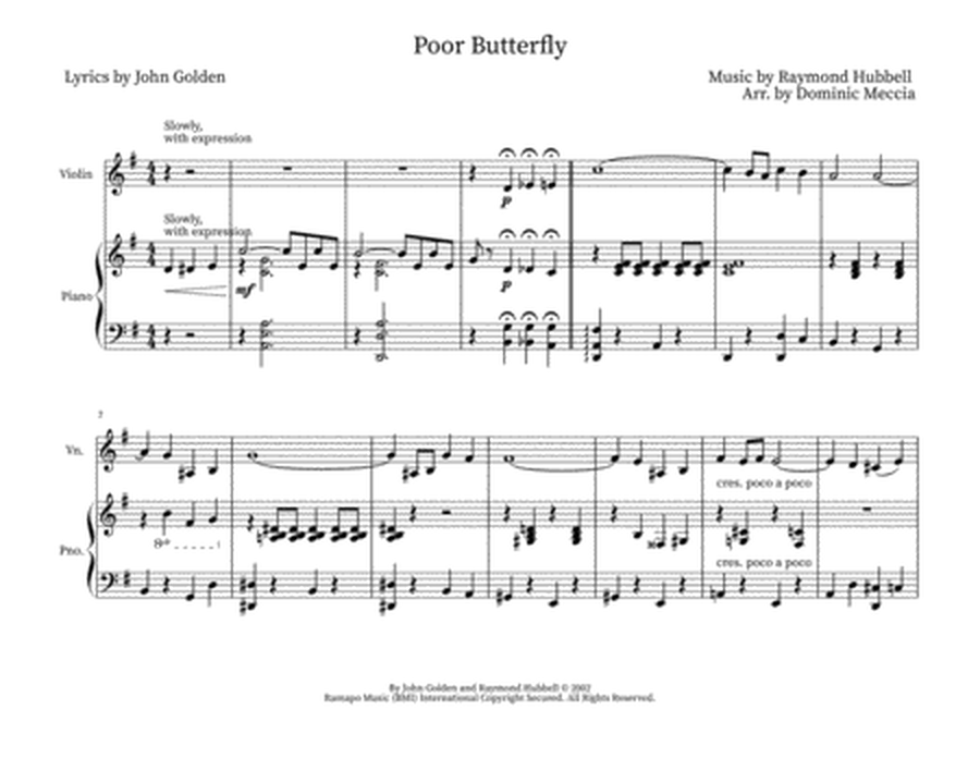 Poor Butterfly image number null