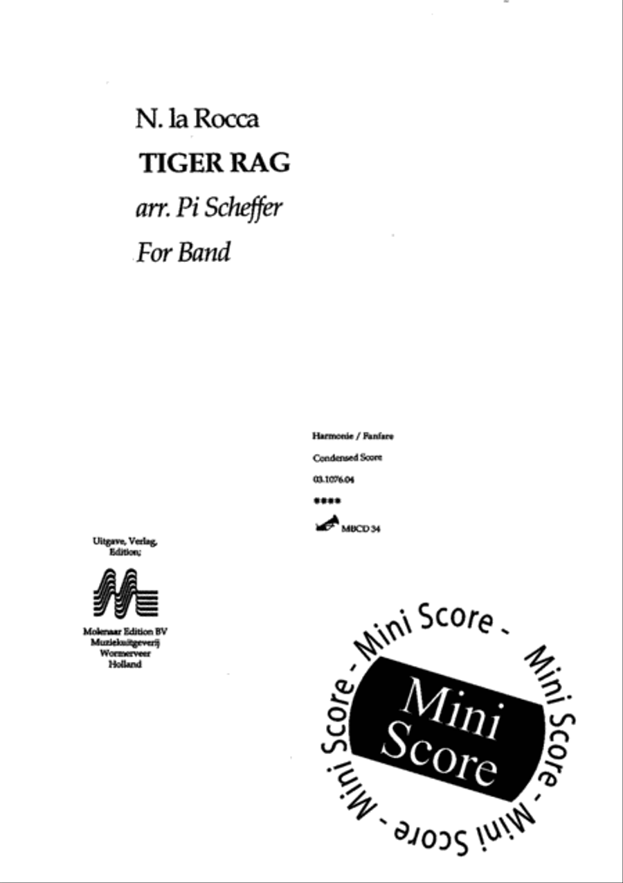 Tiger Rag Tiger Rag Big Band scores gallery preview page 3