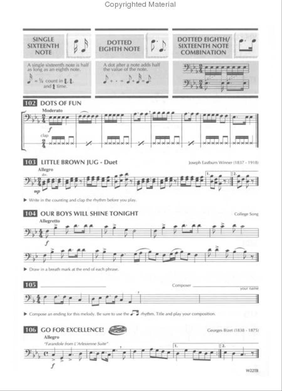 Standard of excellence trombone sale