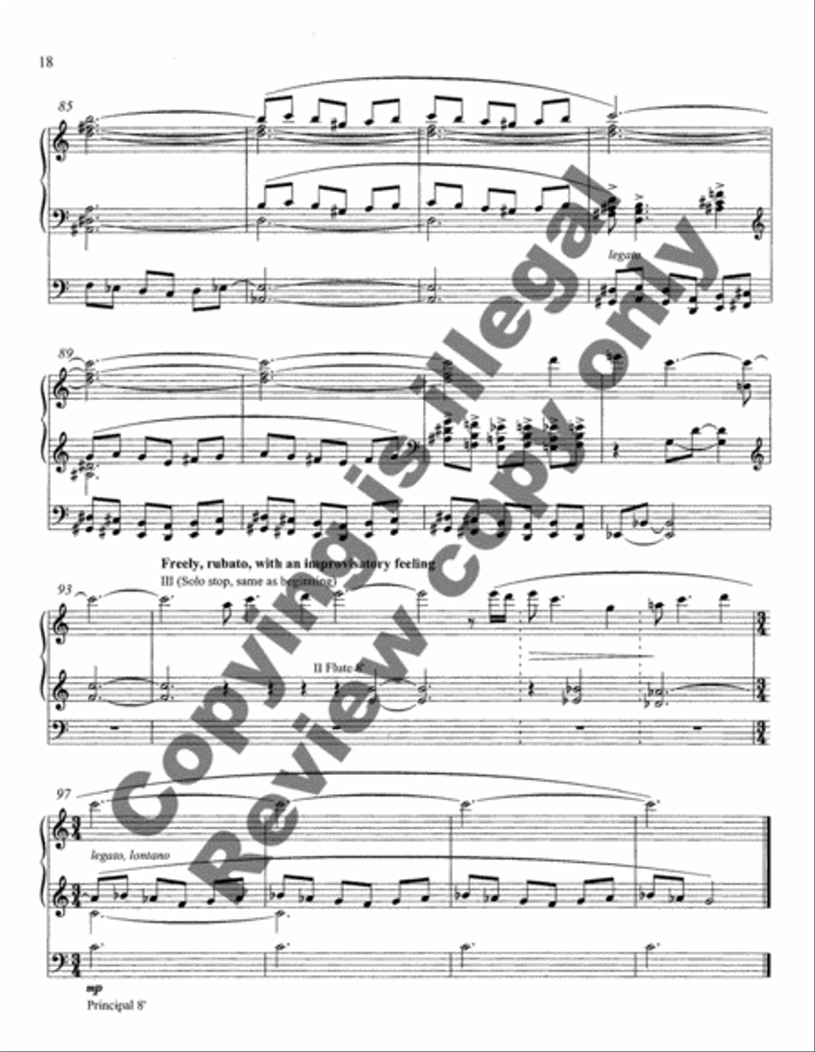 Aspects of Glory Aspects of Glory Organ scores gallery preview page 12