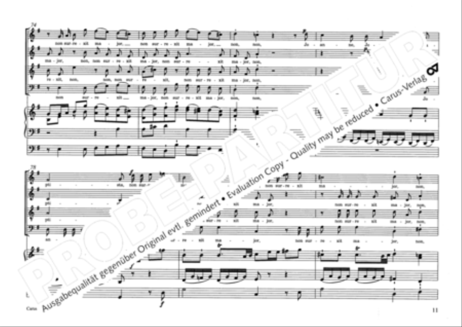 Inter natos mulierum 4-Part scores gallery preview page 12