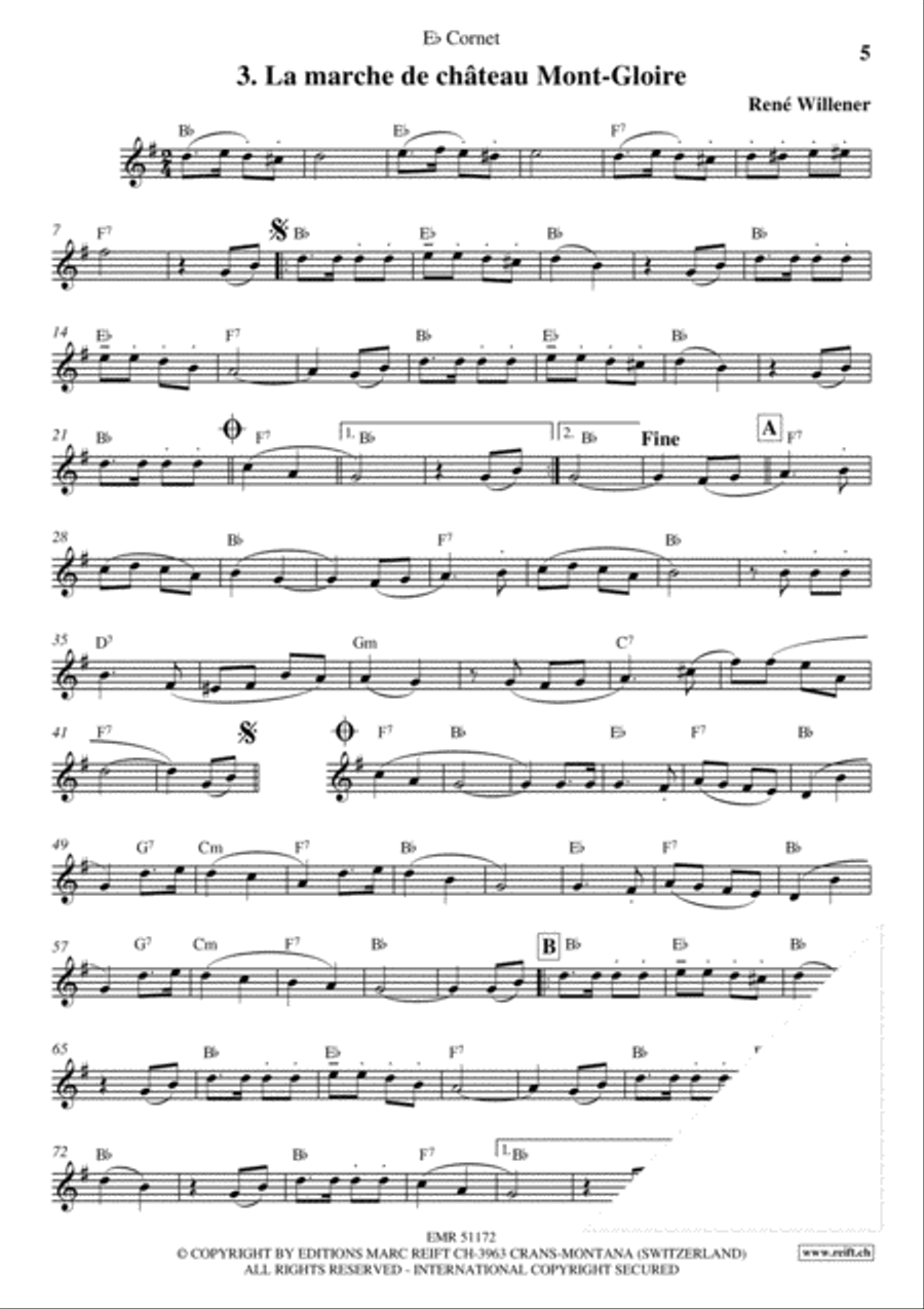 La Fete au Chalet Volume 4 Cornet scores gallery preview page 5