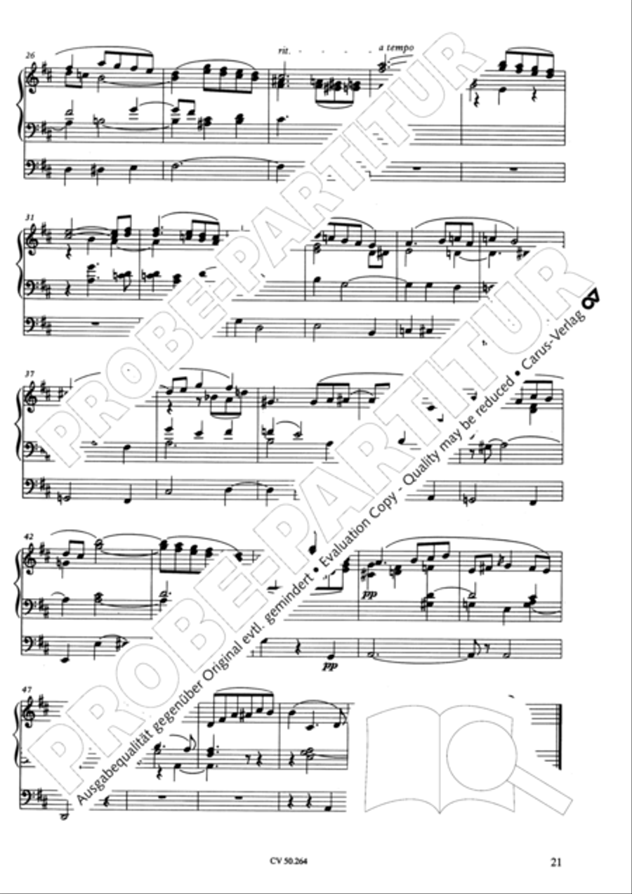 Free organ music for the Worship Service Organ Solo scores gallery preview page 22
