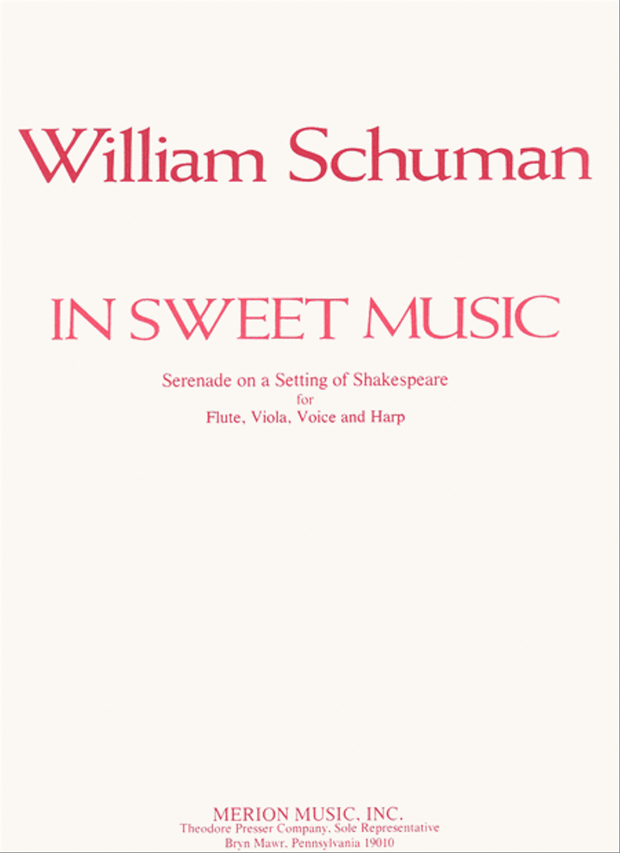 In Sweet Music Flute scores gallery preview page 1