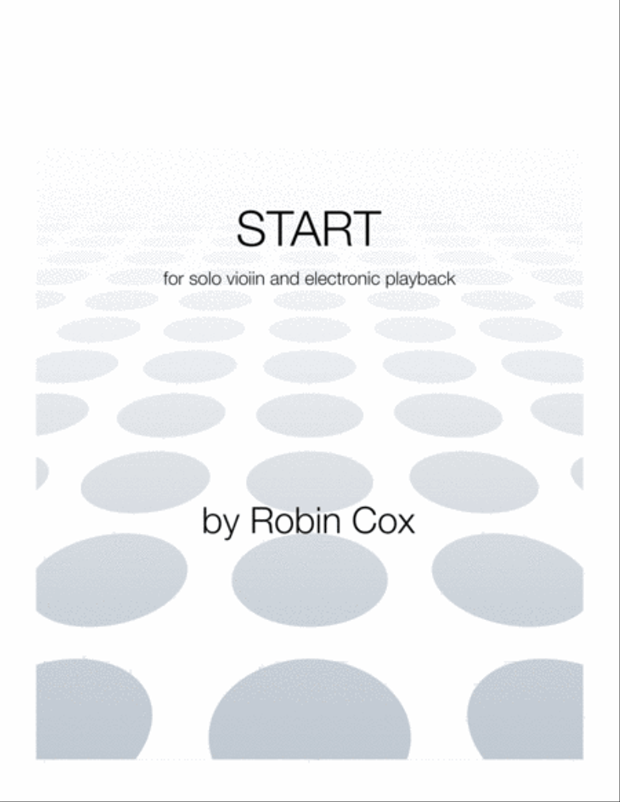 START START Violin Solo scores gallery preview page 1