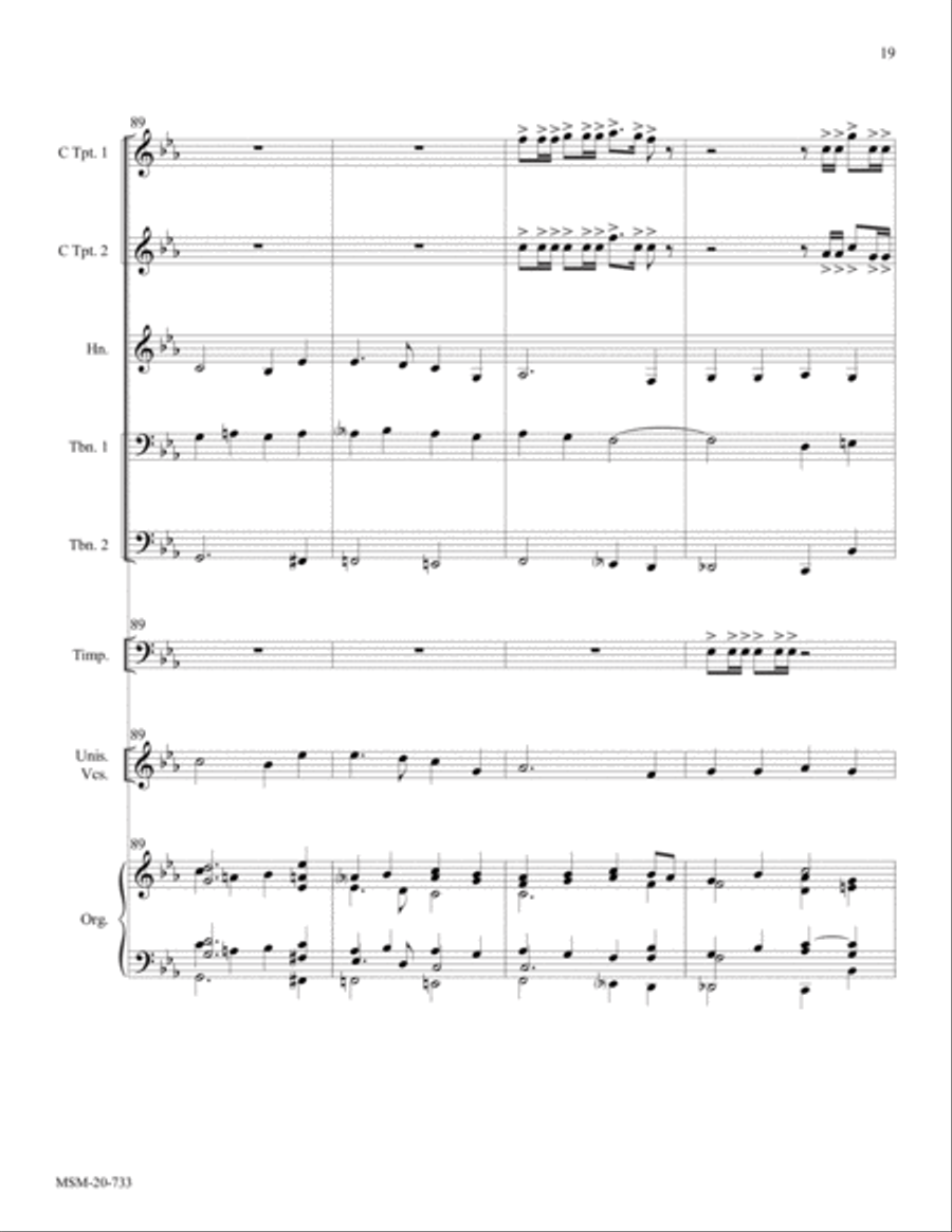 Aurelia Aurelia Unison Choir scores gallery preview page 18