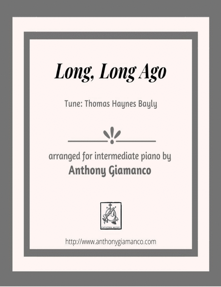 Long, Long Ago (piano solo) image number null