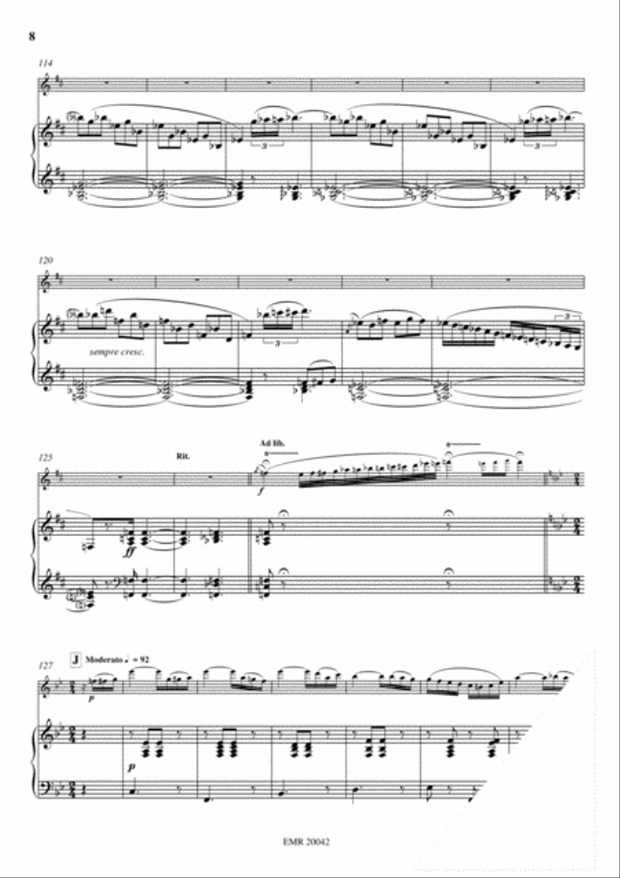 Ballet Scene Ballet Scene Flute Solo scores gallery preview page 8
