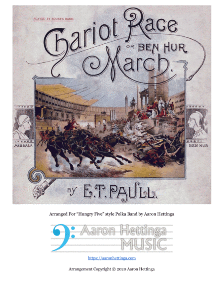Ben Hur Chariot Race March - for 