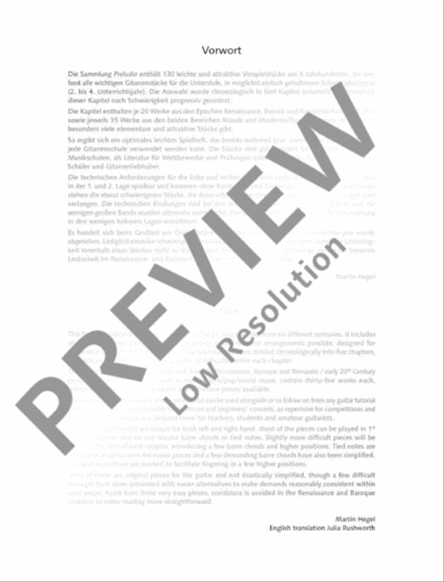 Preludio Classical Guitar scores gallery preview page 3