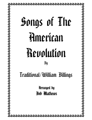 Book cover for Songs of The American Revolution