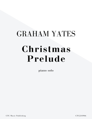 Christmas Prelude (piano solo