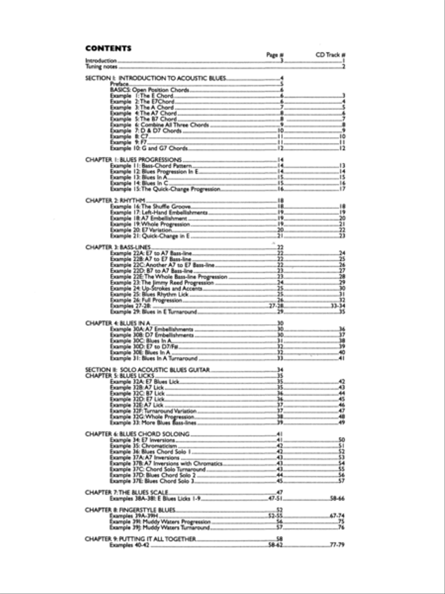 Beyond Basics - Acoustic Blues Guitar Acoustic Guitar scores gallery preview page 2