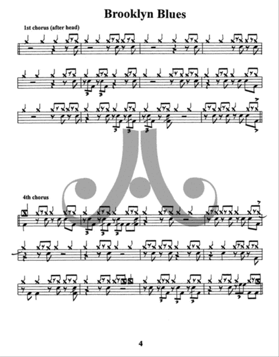 Standard Time Drums scores gallery preview page 6