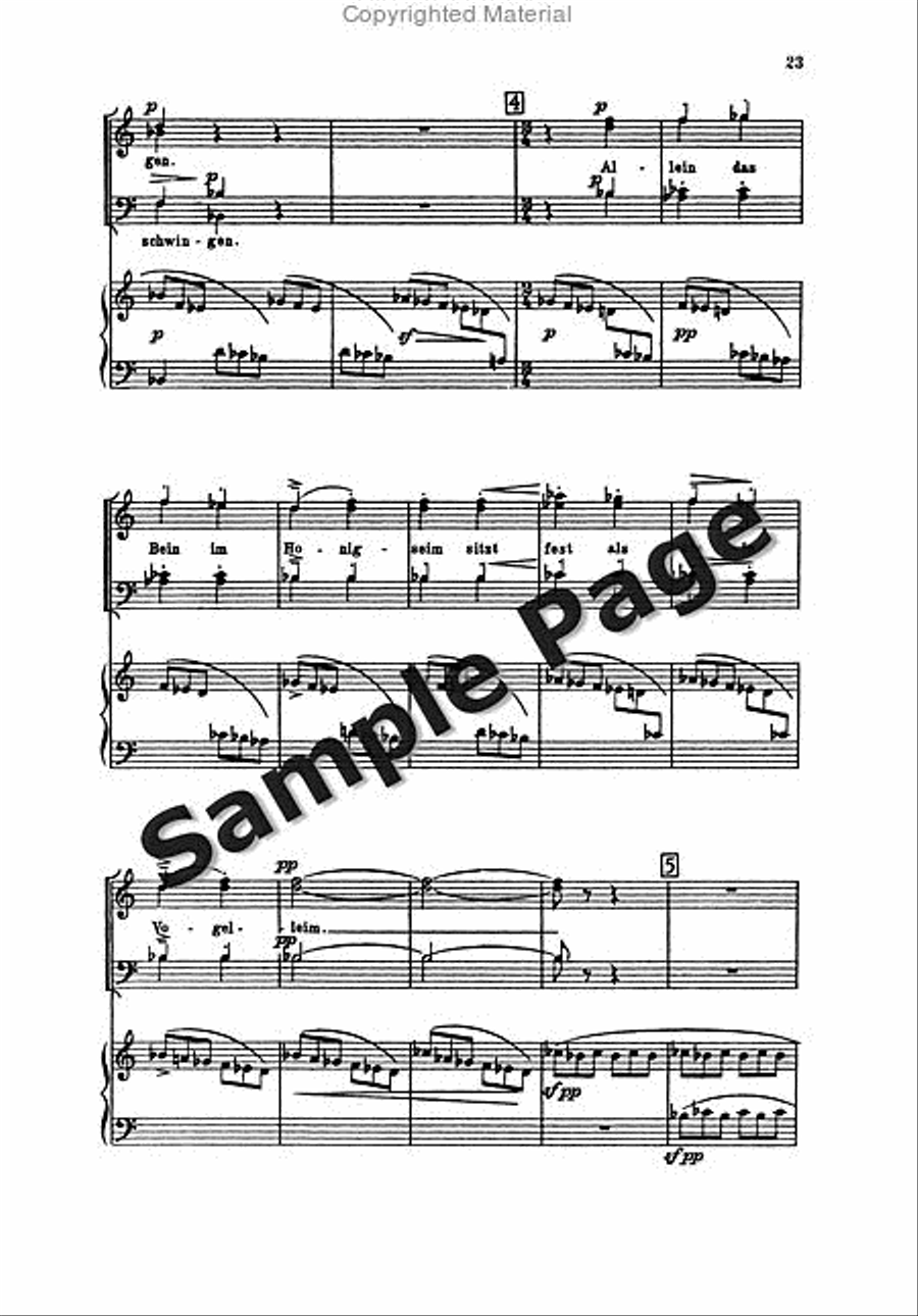 Portrait Studies 3 TTBB scores gallery preview page 24