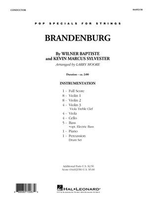 Book cover for Brandenburg - Conductor Score (Full Score)