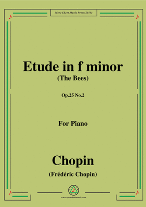 Book cover for Chopin-Études,Op.25,for Piano