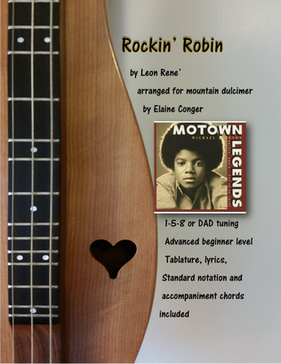 Book cover for Rockin' Robin