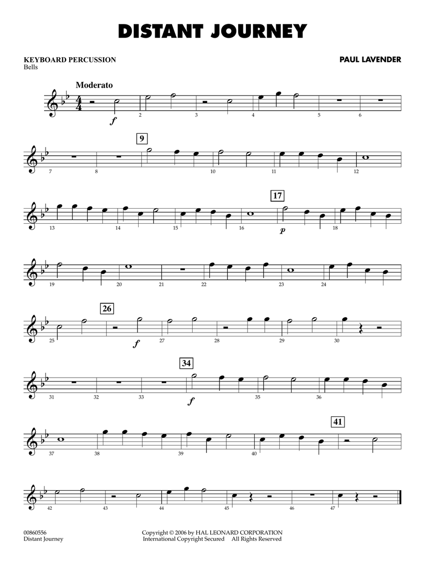 Distant Journey - Keyboard Percussion