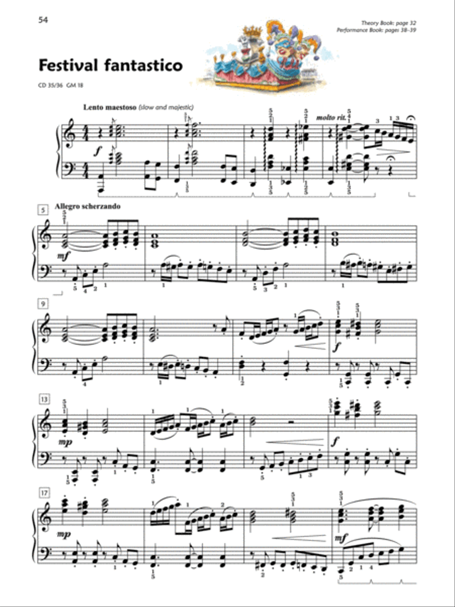 Premier Piano Course Lesson Book, Book 6 Piano Method scores gallery preview page 8