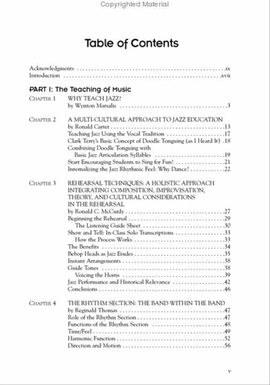 Teaching Music through Performance in Jazz - Volume 1 Teacher Editions scores gallery preview page 2