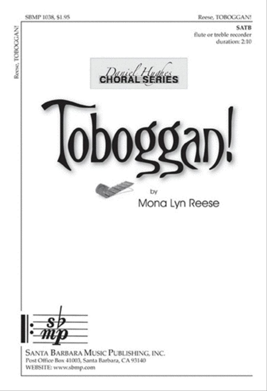 Toboggan! - SATB Octavo 4-Part scores gallery preview page 1
