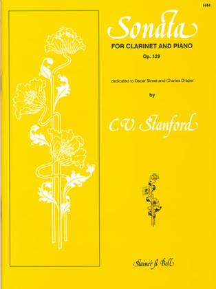Book cover for Sonata for Clarinet and Piano Op.129