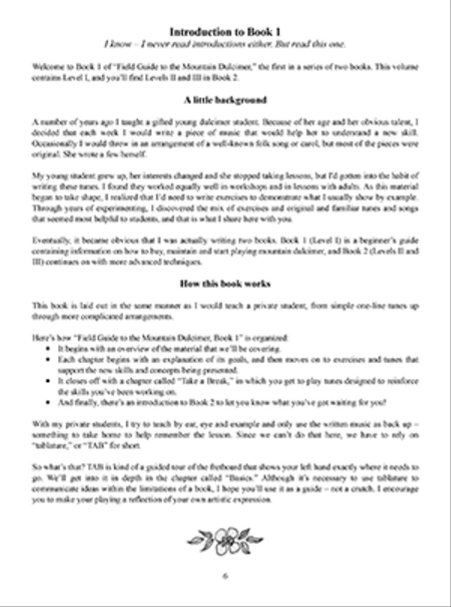 Field Guide to the Mountain Dulcimer, Book 1 Mountain Dulcimer scores gallery preview page 2